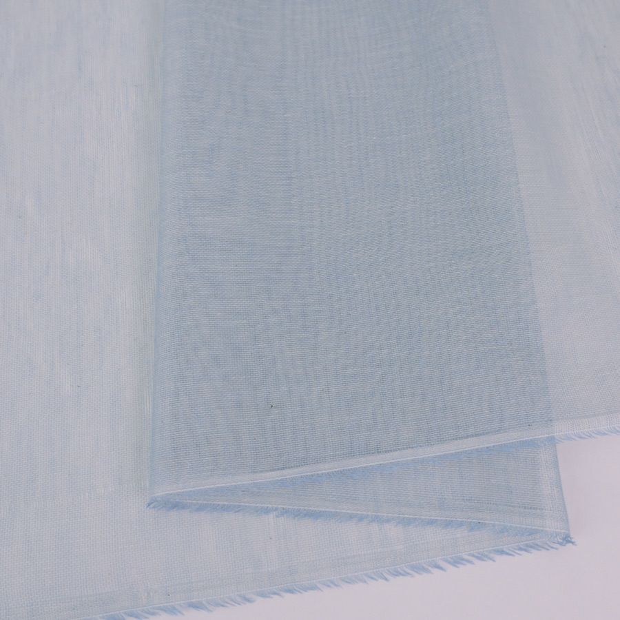 蚊帳(かや)生地 (ライトブルー) 10cm単位切り売り　蚊帳(かや)生地 (ライトブルー) 10cm単位切り売り蚊帳(かや)生地 (ライトブルー) 10cm単位切り売り　かやふきん手作り 虫よけカーテン 透けるのれん作りに