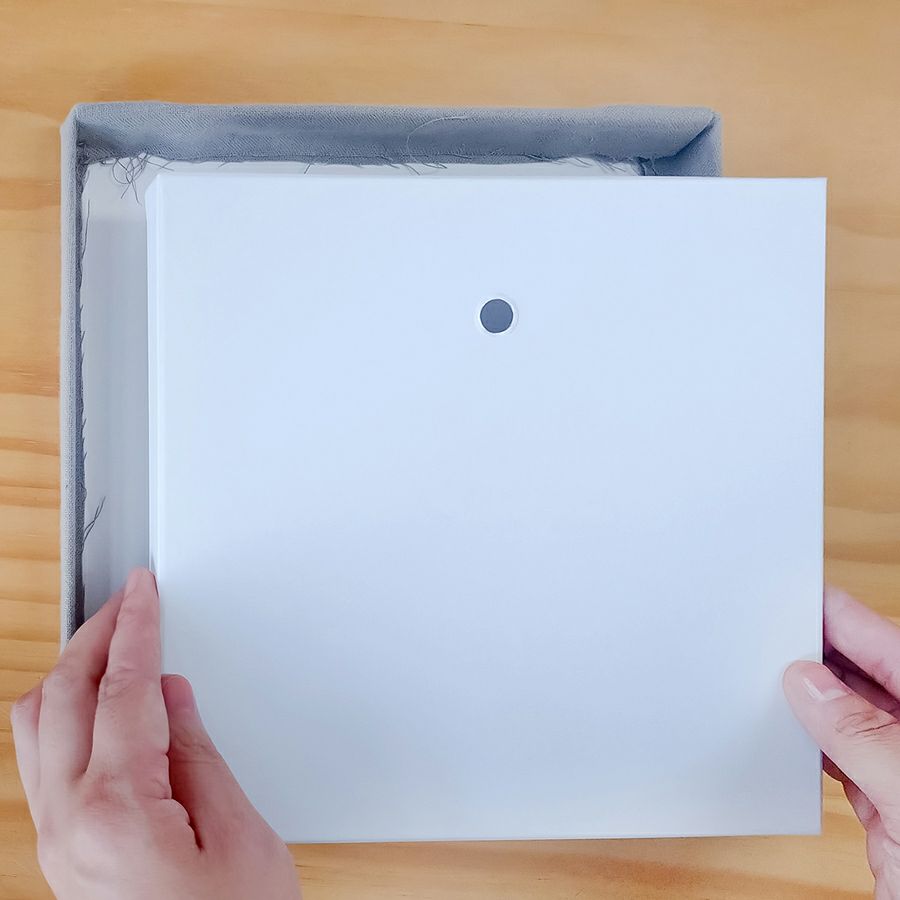 刺し子キット ファブリックパネル(つづき山形) |生地 和柄/和布