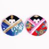 ちりめん細工パーツ（完成品）てまり雛(お買い得品) ひな飾り簡単手芸 お雛さま縮緬細工パーツ ちりめん手芸
