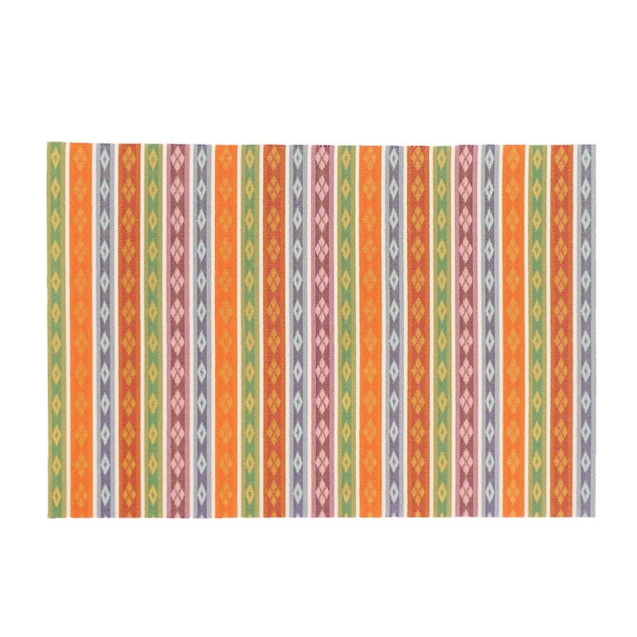 金らん・繧繝(うんげん)柄 カットクロス西陣織繧繝柄 暈繝柄 雛人形台座毛氈 畳縁 ひな人形敷物の端に