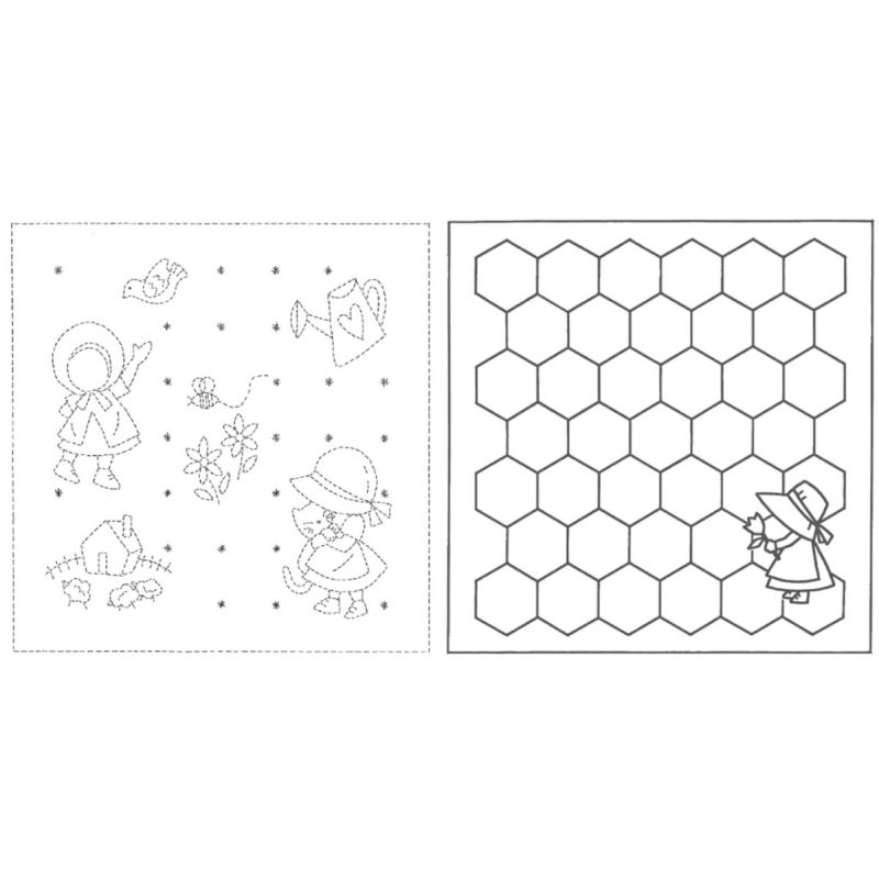 刺し子布 花ふきん (スー/ハニカム) 白 |生地 和柄/和布/ちりめん手芸通販布がたり