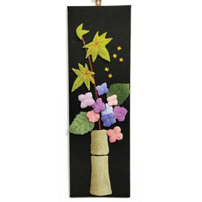 ちりめん手芸キット もてなしの花 7月 アジサイ(紫陽花) |生地