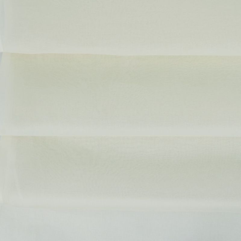 コットンオーガンジー生地・無地(きなり色) 10cm単位 切り売り つまみ細工向き木綿布地薄地 エジプト綿ベルオーガンアイボリー