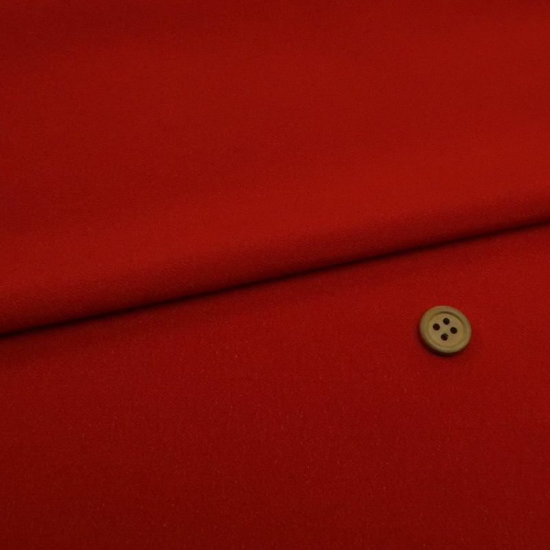 つまみ細工用カット済み生地・一越ちりめん(深紅) 3cm角 裁断済みひとこしちりめん カット済縮緬布地 30ミリ角 真紅 赤色