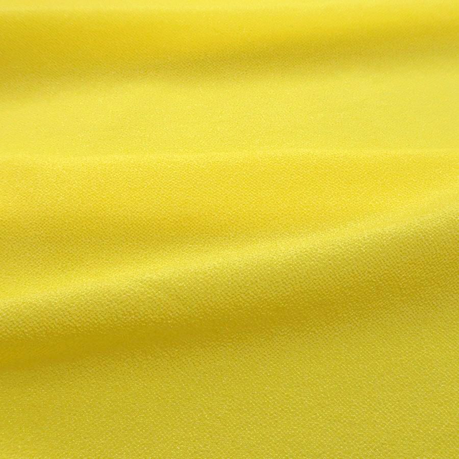 つまみ細工用カット済み生地・一越ちりめん(黄くちなし) 3cm角 裁断済みひとこしちりめん カット済縮緬30ミリ/3センチ角 黄色