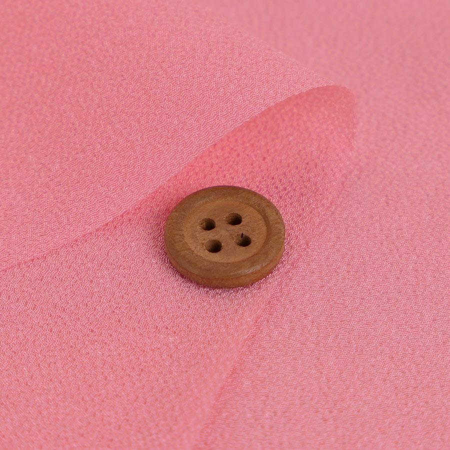 つまみ細工用カット済み生地・一越ちりめん(桃錦) 3cm角 裁断済みひとこしちりめん カット済縮緬 3センチ角 ピンク桃色