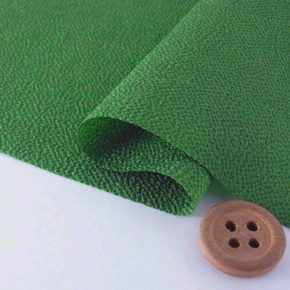 つまみ細工用カット済み生地・一越ちりめん(深草色) 3cm角 20枚/100枚