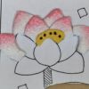 ちりめん手芸キット 風物短冊 7月 祈りの七夕蓮の花 七夕キット 和風手芸縮緬 チリメンクラフト 手作りキット和調