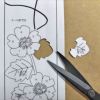 ちりめん手芸キット もてなしの花 8月 ムクゲ(むくげ) 縮緬押絵 押し絵クラフト ちりめん細工 布絵ミニタペストリー