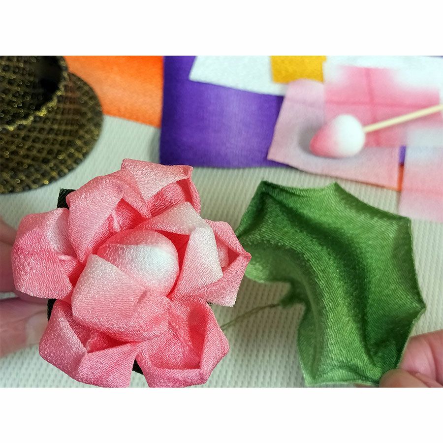 ちりめん細工キット お供え花
