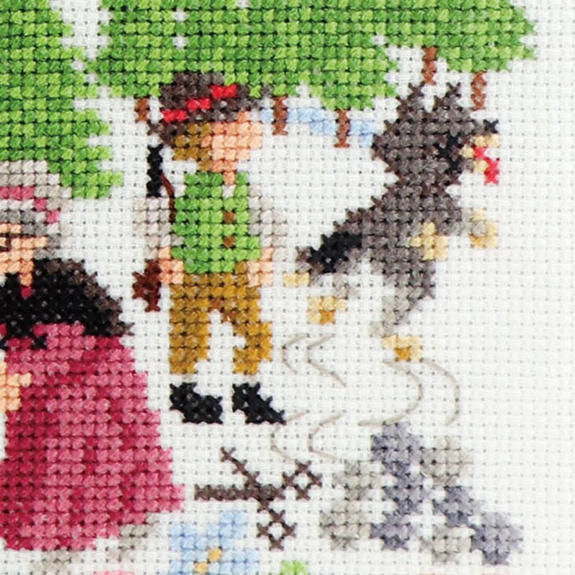 クロスステッチキット Nostalgic Story 赤ずきん クロス・ステッチ刺しゅう上級向き赤頭巾ちゃん オリムパス製絲