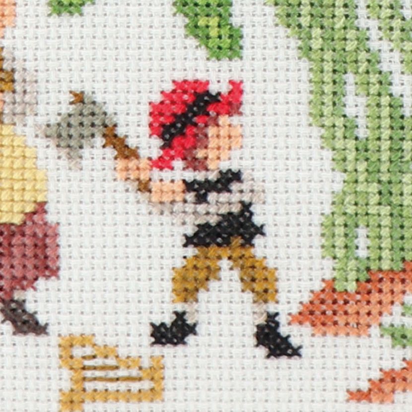 クロスステッチキット Nostalgic Story ジャックと豆の木 クロス・ステッチ上級者用 グリム童話ししゅう オリムパス製絲