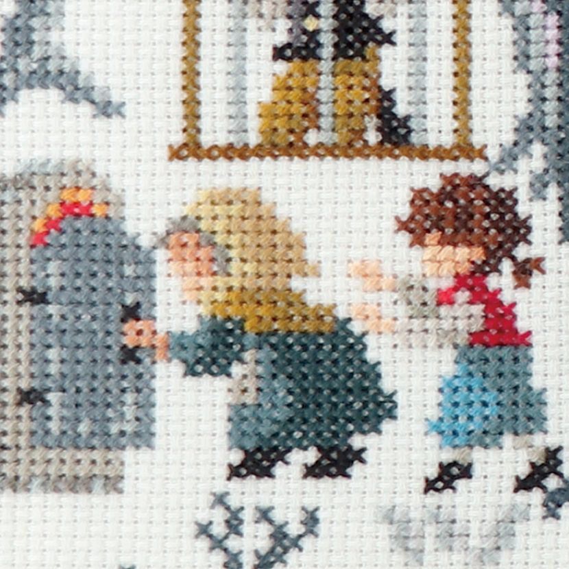 クロスステッチキット Nostalgic Story ヘンゼルとグレーテル クロス・ステッチ上級者向き グリム童話刺しゅうオリムパス製絲