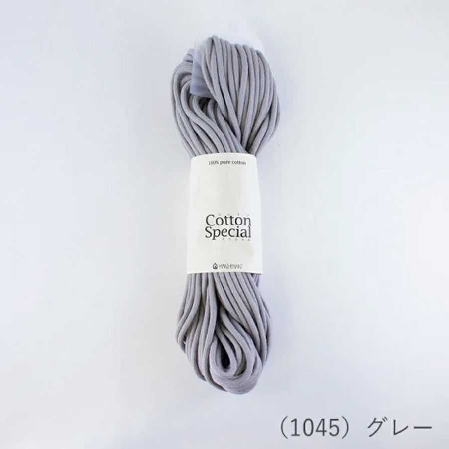コットンスペシャル 4mm・30mかせ/綿100%コード マクラメ編みに |生地