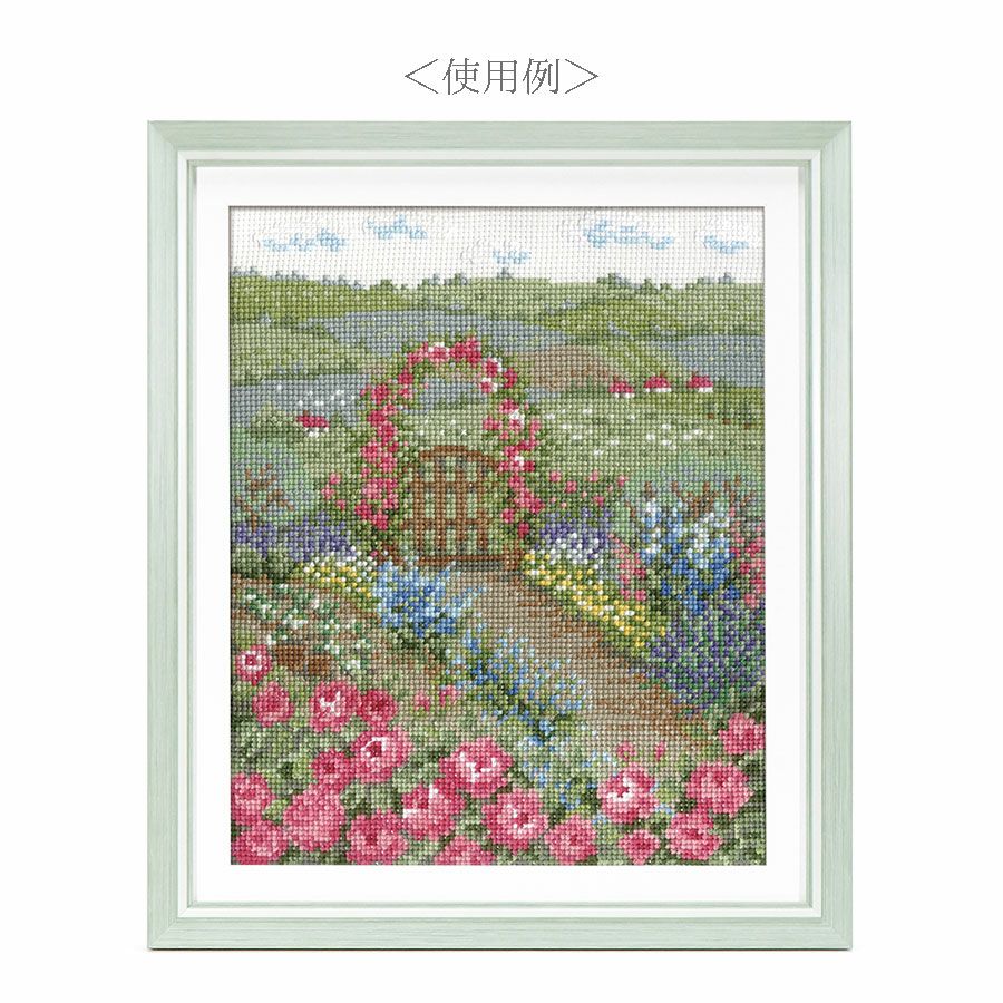 木製フレーム・ライトグリーン (外径45.4×38.7cm)