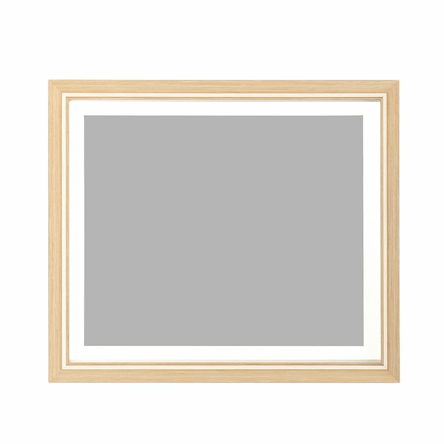 木製フレーム・ナチュラル (外径45.4×38.7cm)