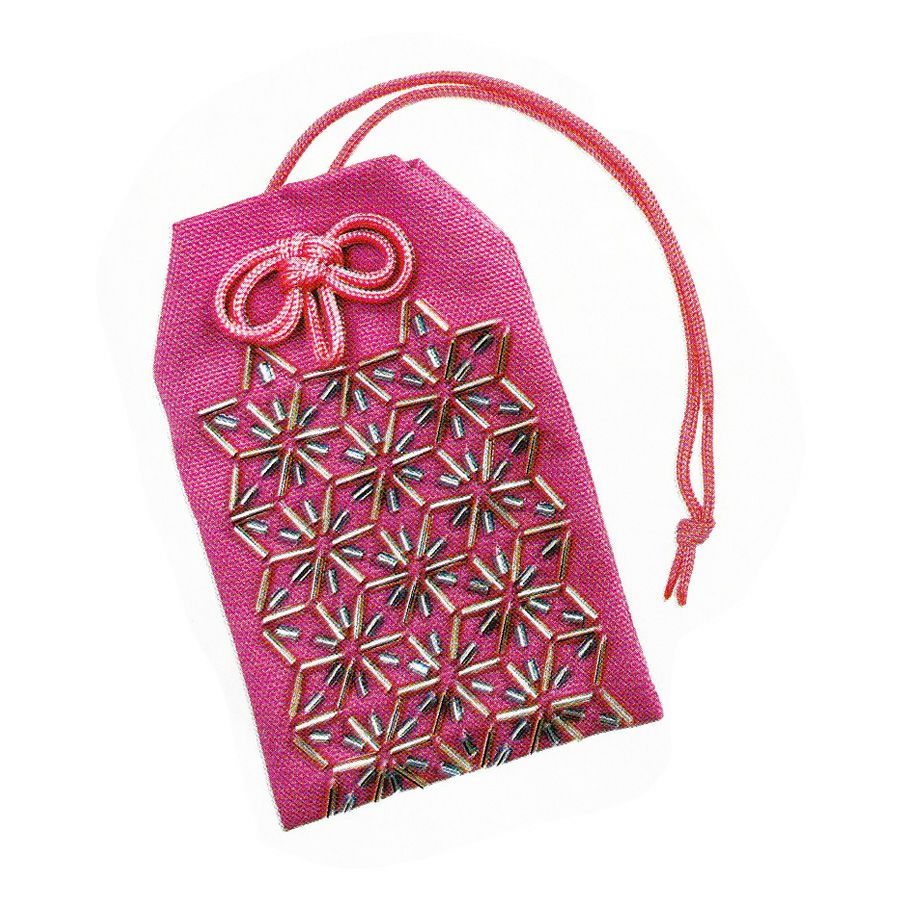 和柄巾着袋お守り(パワーストーン入り) チャーム 和柄巾着袋お守り(パワーストーン入り) チャーム Amazon.co.jp: ひらの