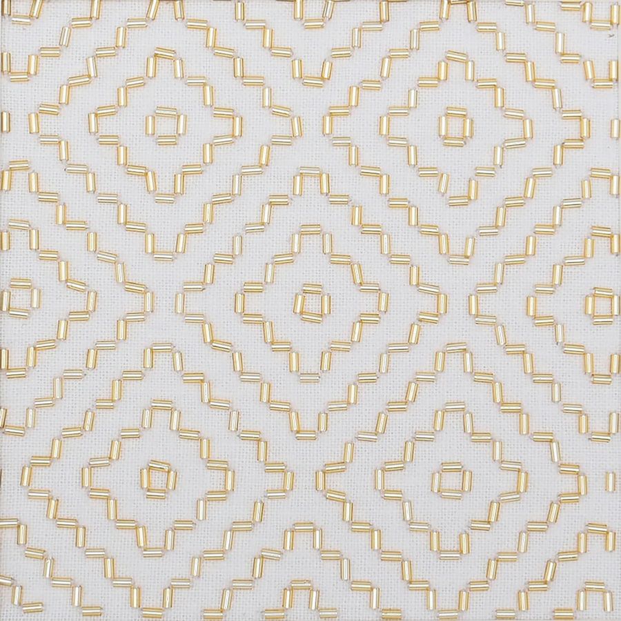 ビーズ刺し子キット 柿の花