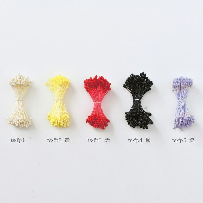 つまみ細工向きフラワーペップ・パールタイプ(白)