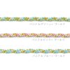  両房 6cm・ひも68cm (パステルピンク×ゴールド)
