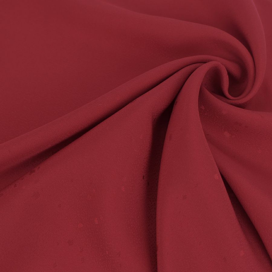 シルクはぎれ/正絹八掛地 (砂子模様・朱赤) 50cm単位 切り売り【訳ありお買得品】