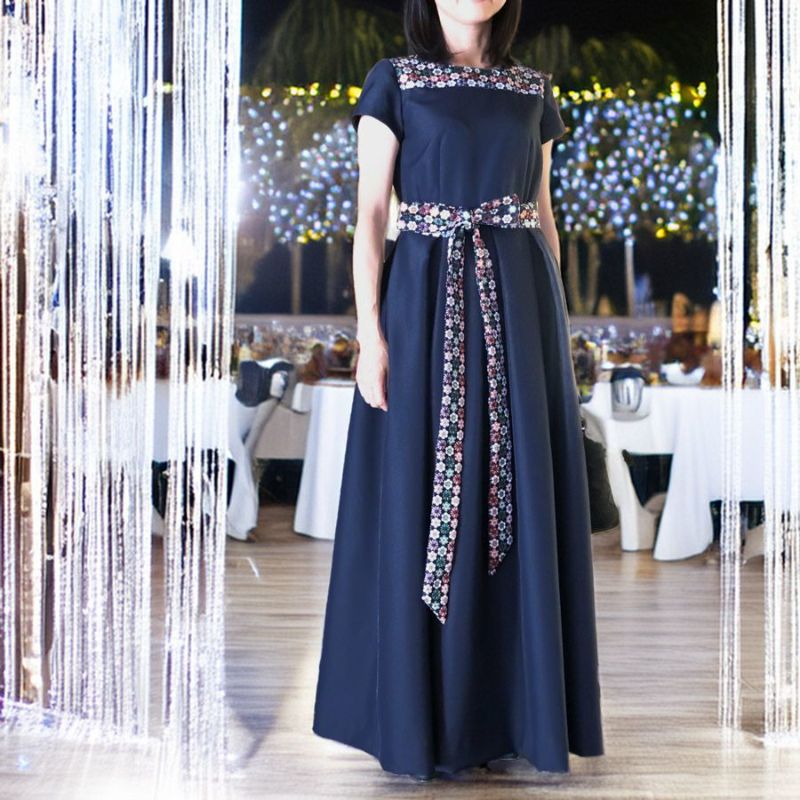 ポリエステルツイル無地 (ディープネイビー)