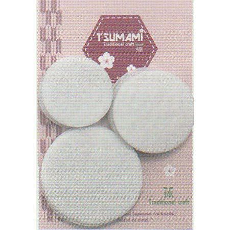 つまみ細工用土台フェルト・白3サイズセット (25・30・35mm各5枚入)