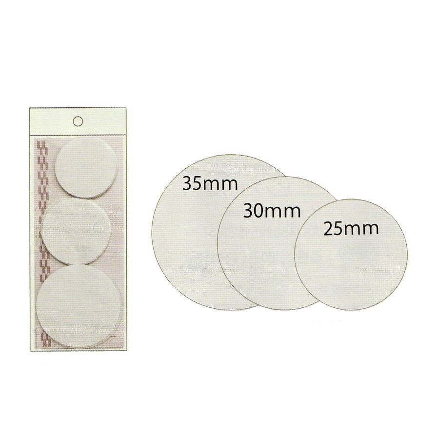つまみ細工用台紙・3サイズセット (25・30・35mm各5枚入)