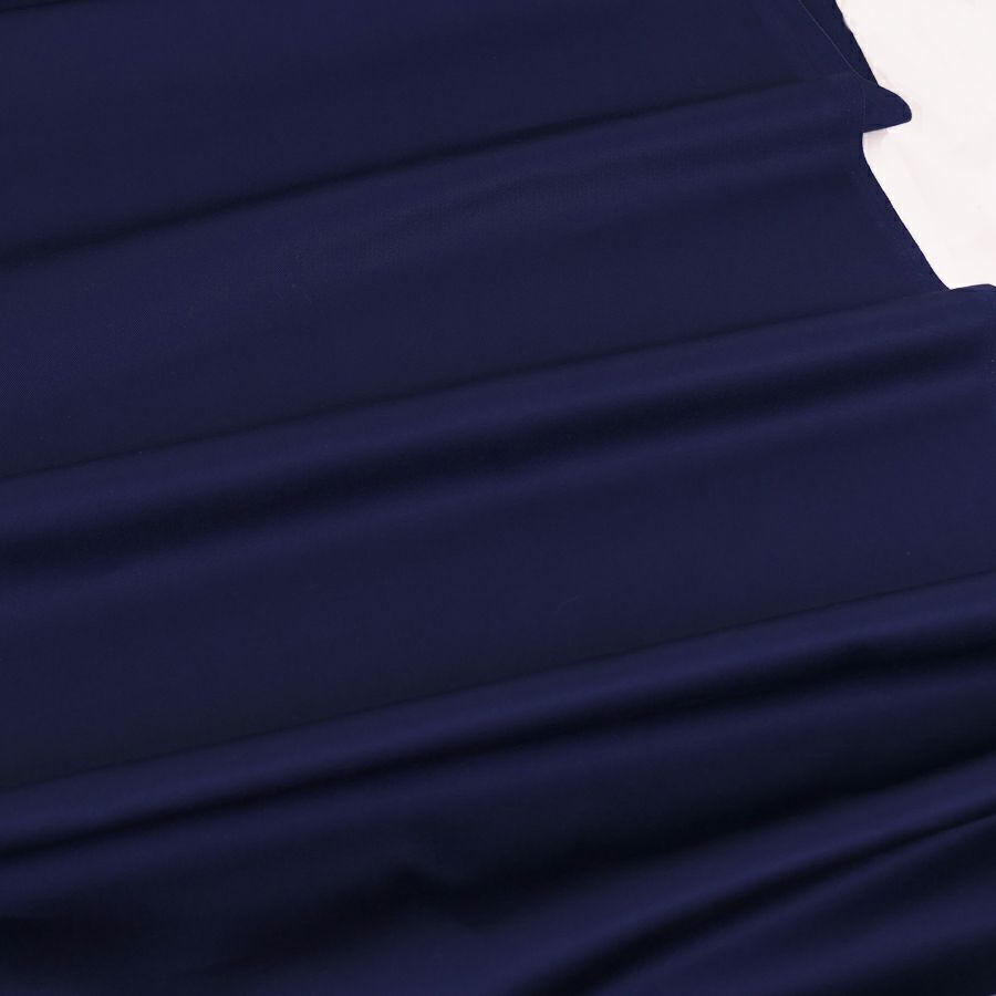  コットンツイル無地(紺色) 10cm単位 切り売り