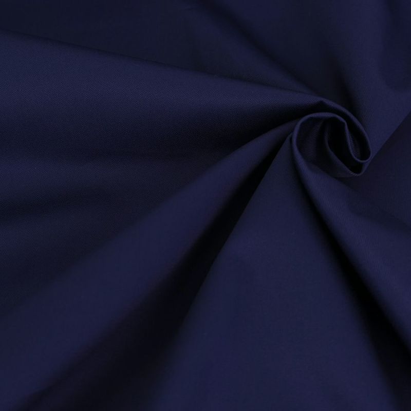  コットンツイル無地(紺色) 10cm単位 切り売り