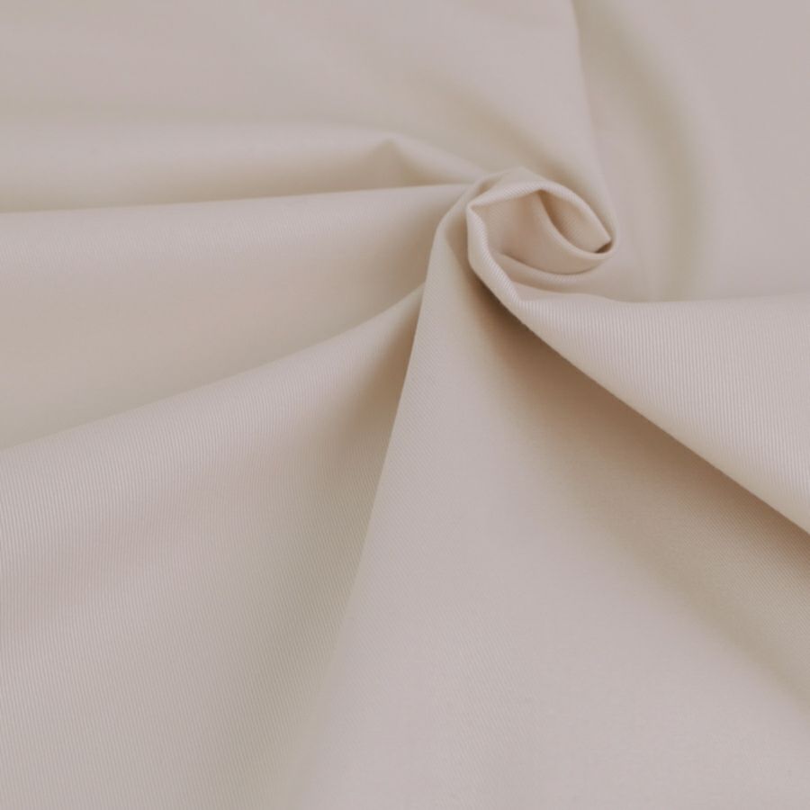 コットンツイル無地(アイボリー) 10cm単位 切り売り