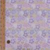 金襴生地(金らん) 桜と結び七宝(白/薄紫) 10cm単位 切り売り