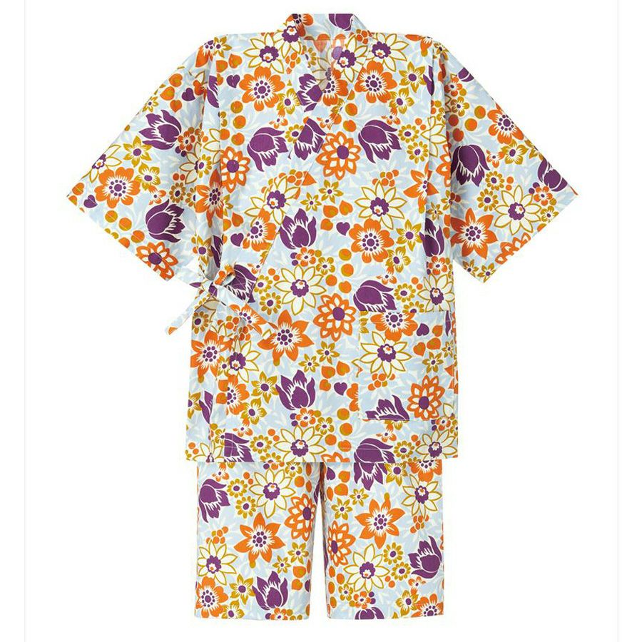 実物大型紙・小学生じんべい 男女用 夏祭りにも！初心者さんでも作れる小学生用の甚平パターン