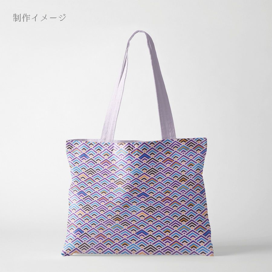 ポリちりめん生地 ジオメトリック青海波(白夜) 10cm単位 切り売り 洗えるちりめん よさこい衣装生地 水洗い可 ポリエステル縮緬