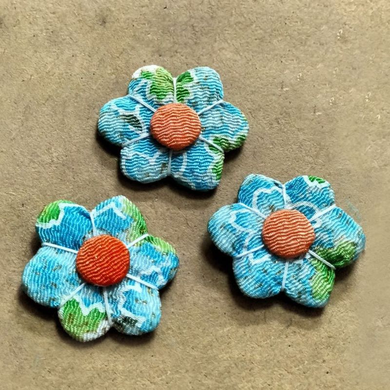 押絵キット ひまわりの花籠 和風クラフト 夏休みに 初心者OKちりめん細工 押し絵で向日葵