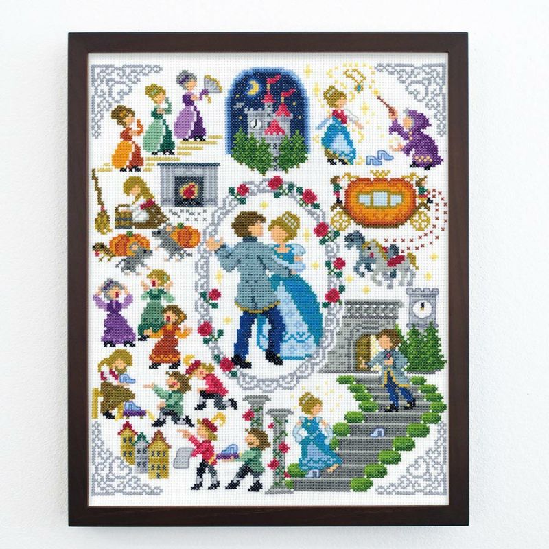 クロスステッチキット Nostalgic Story シンデレラ ノスタルジックストーリー刺しゅうキット オリムパス製絲 Nitka