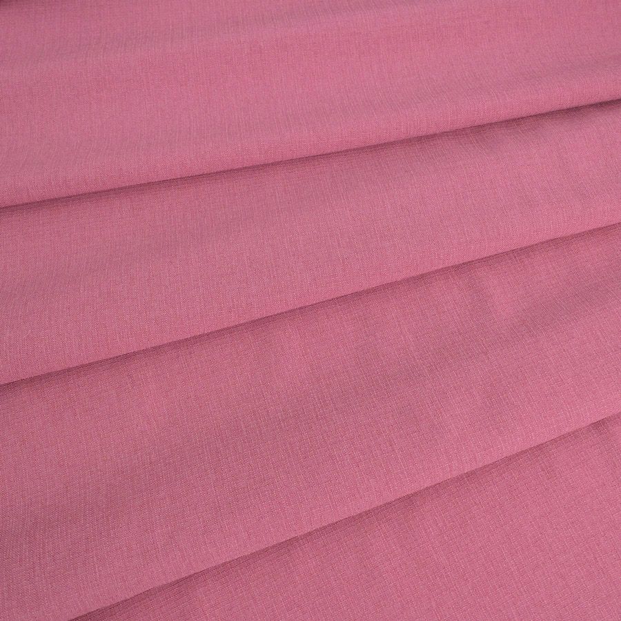 ランダムコードクロス(ポリエステル) ダスティピンク 10cm単位 切り売り 落ち着いたローズピンク 上品大人ピンク スカートなど洋服地に