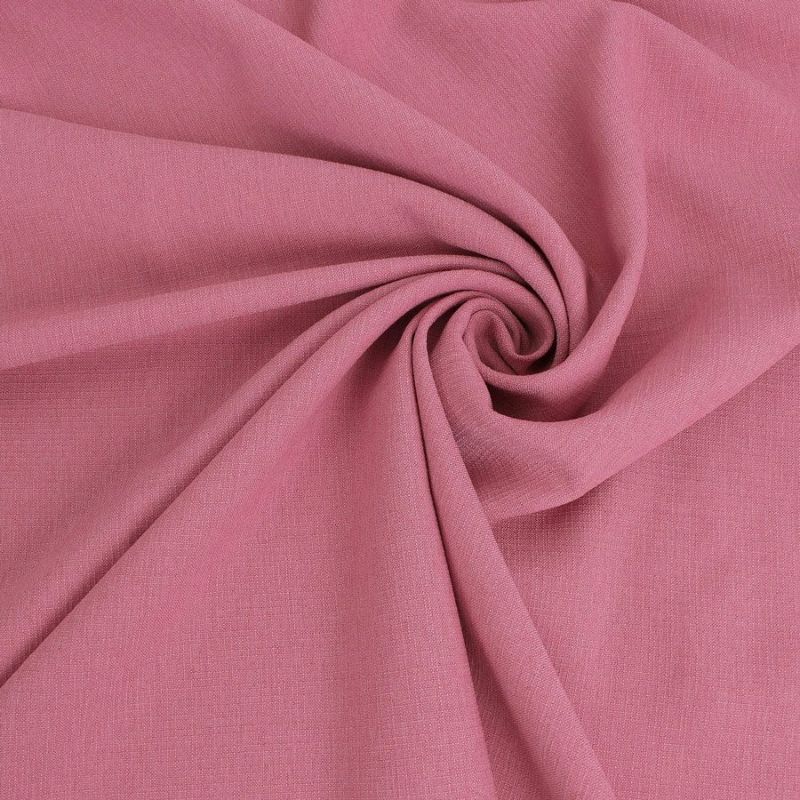 ランダムコードクロス(ポリエステル) ダスティピンク 10cm単位 切り売り 落ち着いたローズピンク 上品大人ピンク スカートなど洋服地に