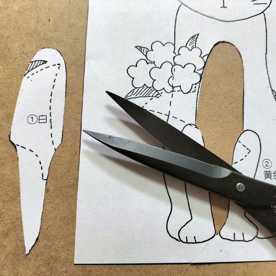 手芸キット 愛しの猫たち 押絵の壁掛け・花束トラ猫 ねこミニタペストリー手作りクラフトキット 縮緬押し絵初心者