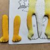 手芸キット 愛しの猫たち 押絵の壁掛け・花束トラ猫 ねこミニタペストリー手作りクラフトキット 縮緬押し絵初心者