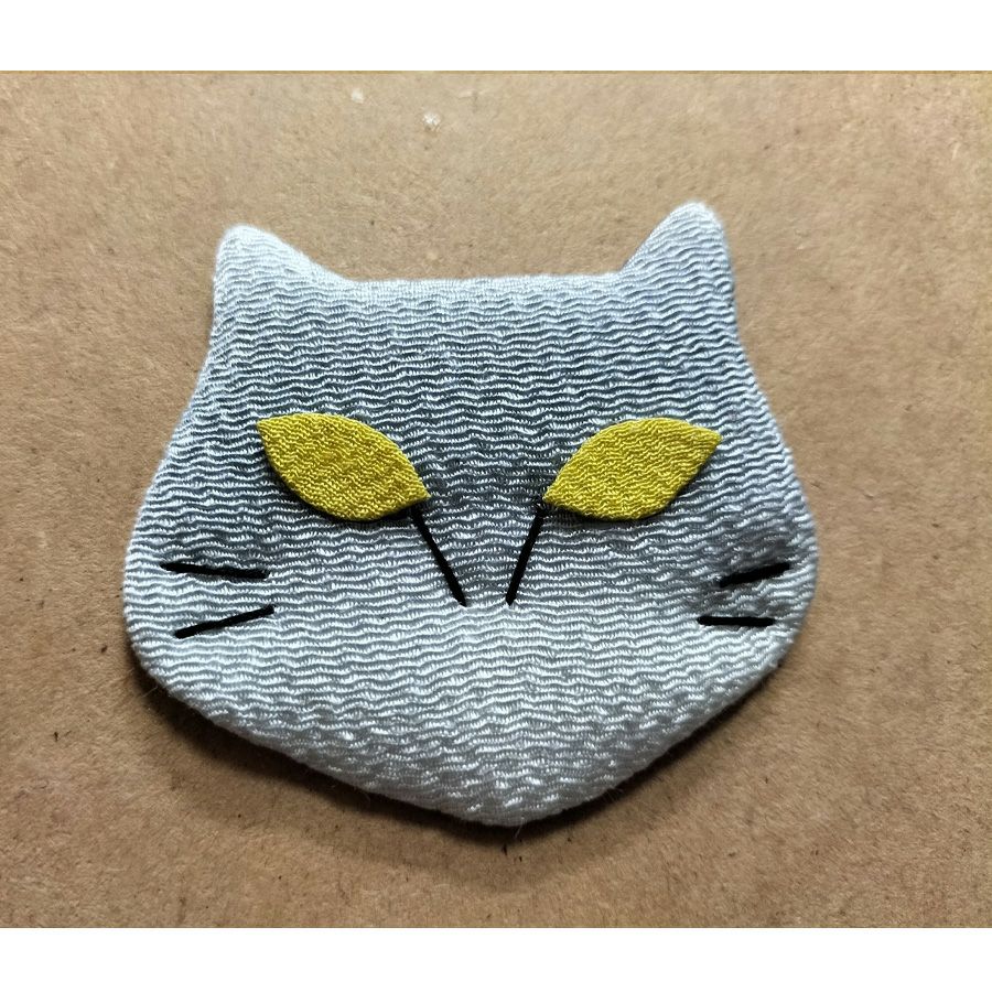 手芸キット 愛しの猫たち 押絵の壁掛け・花一輪モフ猫 ネコモチーフタペストリー 猫好きインテリアグッズ手づくりで