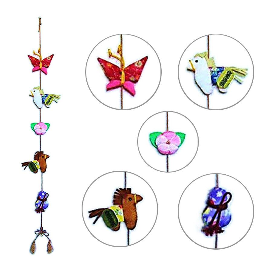 2026干支手作りキット 招福の宝馬(つるし飾り) お正月に開運インテリア 午年下げ飾り 吊るし飾り 2026年新年に