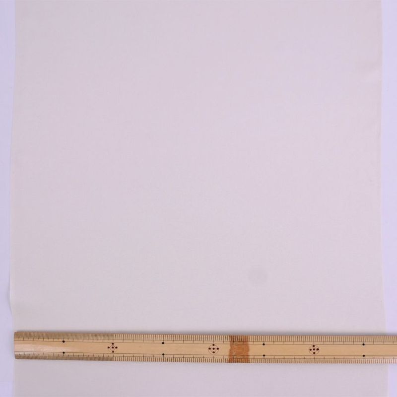 正絹パレスちりめん 無地(象牙色) 10cm単位 切り売り 精華パレスチリメン 縮緬生地 シルク100％ 手芸用 着物八掛生地