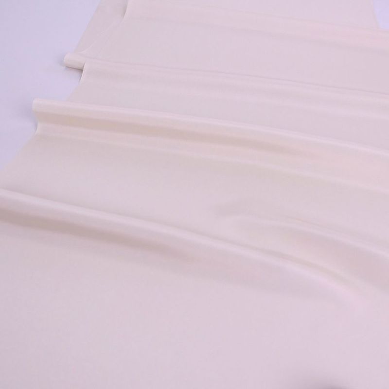 正絹パレスちりめん 無地(象牙色) 10cm単位 切り売り 精華パレスチリメン 縮緬生地 シルク100％ 手芸用 着物八掛生地