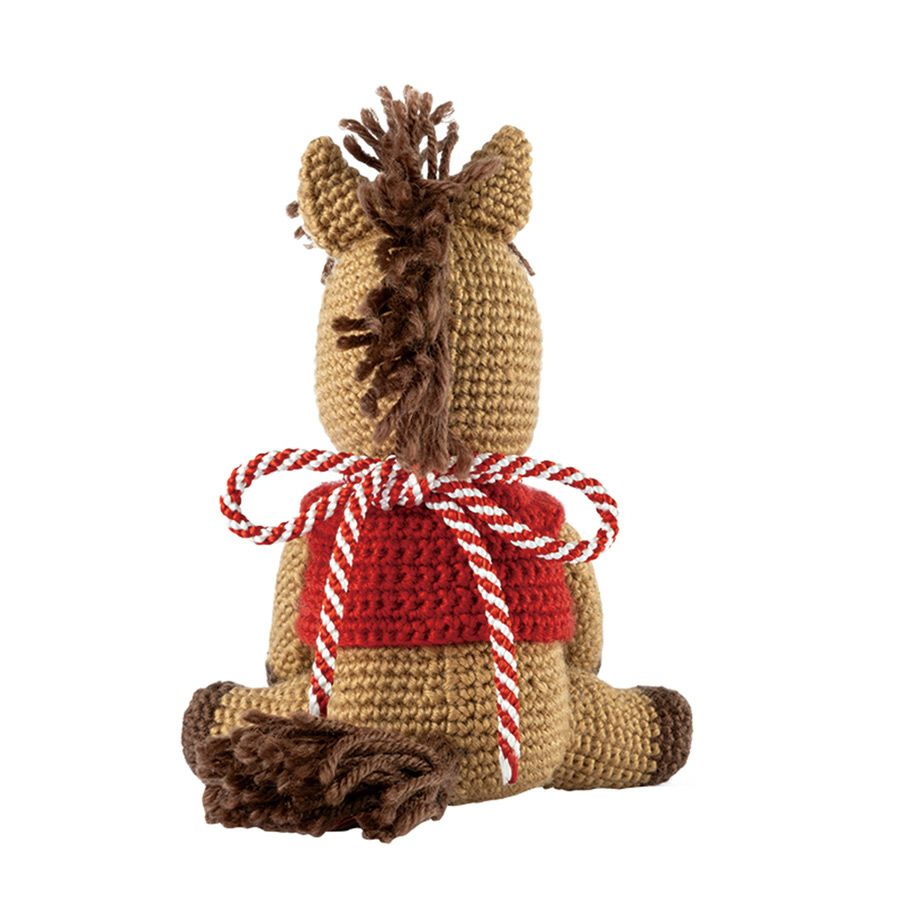 2026干支あみぐるみキット 絵馬とお馬さん うま年編みぐるみキット 2026年午年手作りキット 編み物置き物