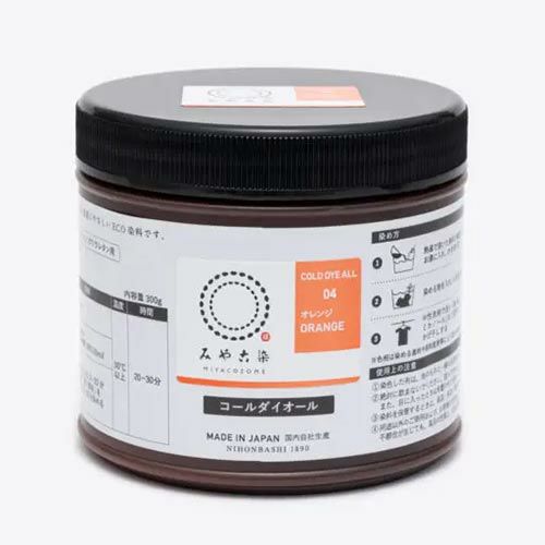 染色剤 みやこ染・コールダイオール《大容量300g》 Tシャツ染め 低温で染まる コットンや麻用染料 業務用サイズ