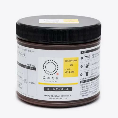 染色剤 みやこ染・コールダイオール《大容量300g》 Tシャツ染め 低温で染まる コットンや麻用染料 業務用サイズ