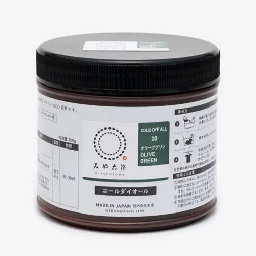 染色剤 みやこ染・コールダイオール《大容量300g》 Tシャツ染め 低温で染まる コットンや麻用染料 業務用サイズ