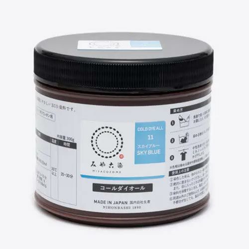 染色剤 みやこ染・コールダイオール《大容量300g》 Tシャツ染め 低温で染まる コットンや麻用染料 業務用サイズ