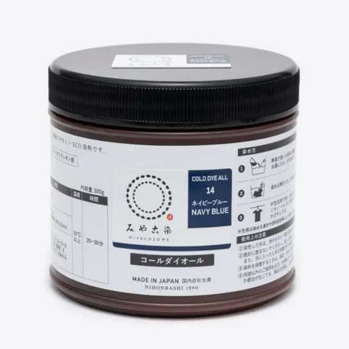 染色剤 みやこ染・コールダイオール《大容量300g》 Tシャツ染め 低温で染まる コットンや麻用染料 業務用サイズ